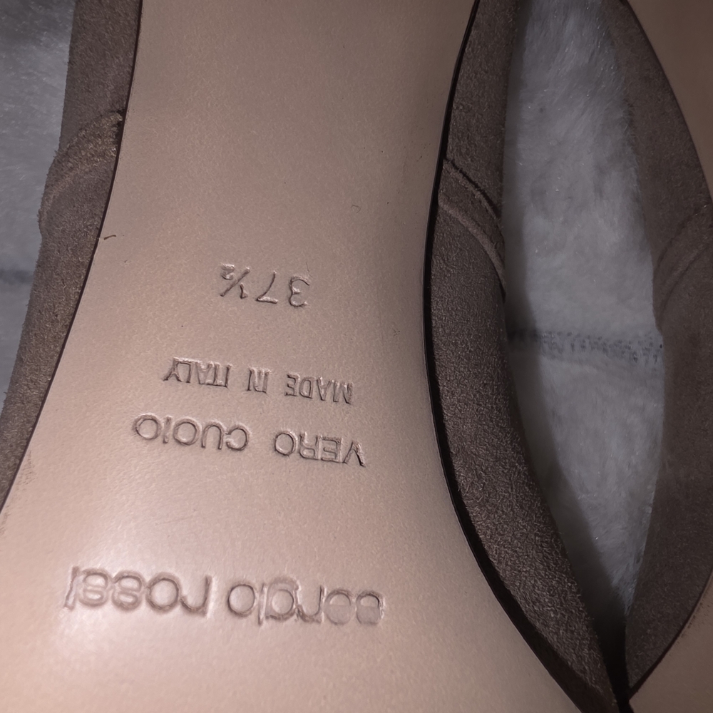 Sergio Rossi Beige Women's Heels - Picture 6 of 9